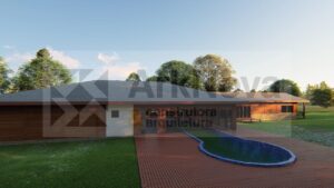 casa pre fabricada em madeira sobrado