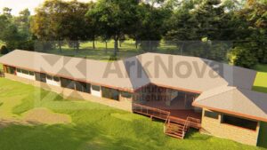 casa pre fabricada em madeira sobrado