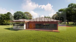 casa pre fabricada em madeira sobrado