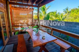 Sobrados em casa pre fabricada de madeira e alvenaria