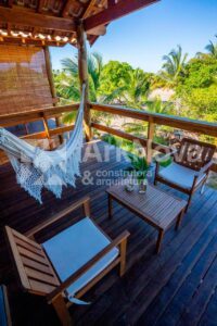 Sobrados em casa pre fabricada de madeira e alvenaria