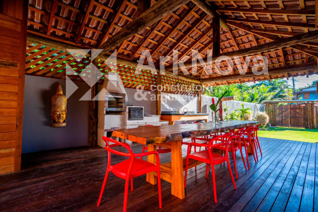 Sobrados em casa pre fabricada de madeira e alvenaria