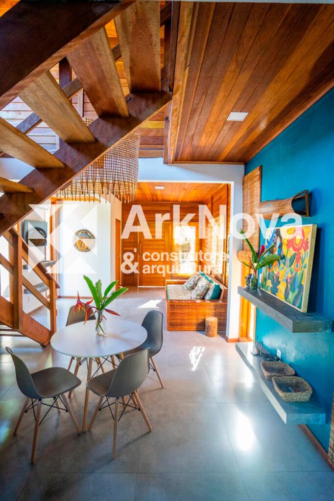 Sobrados em casa pre fabricada de madeira e alvenaria