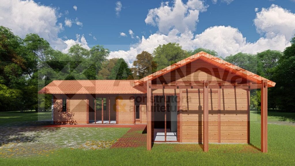 Sobrados em casa pre fabricada de madeira e alvenaria