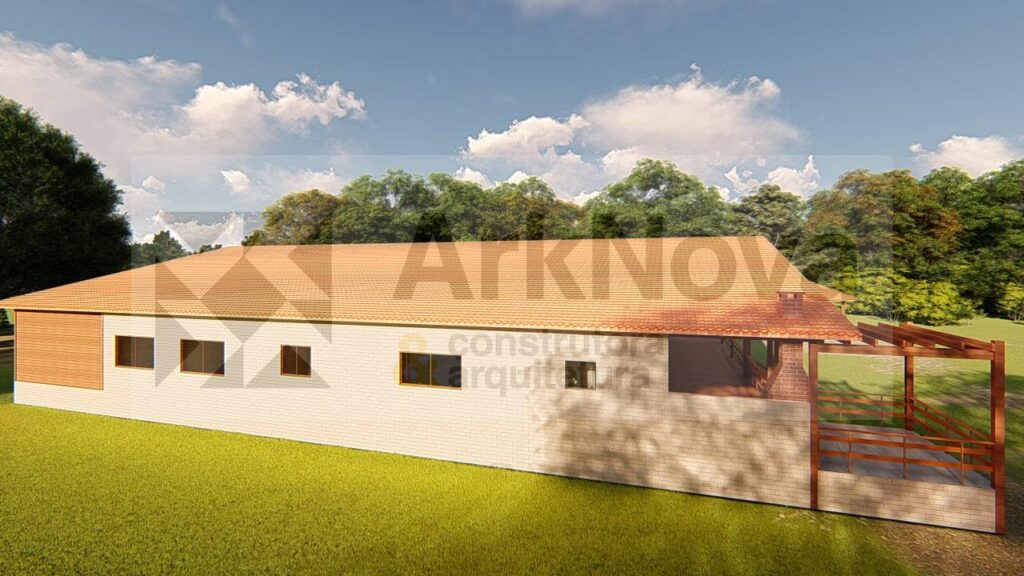 Sobrados em casa pre fabricada de madeira e alvenaria