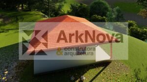 Sobrados em casa pre fabricada de madeira e alvenaria